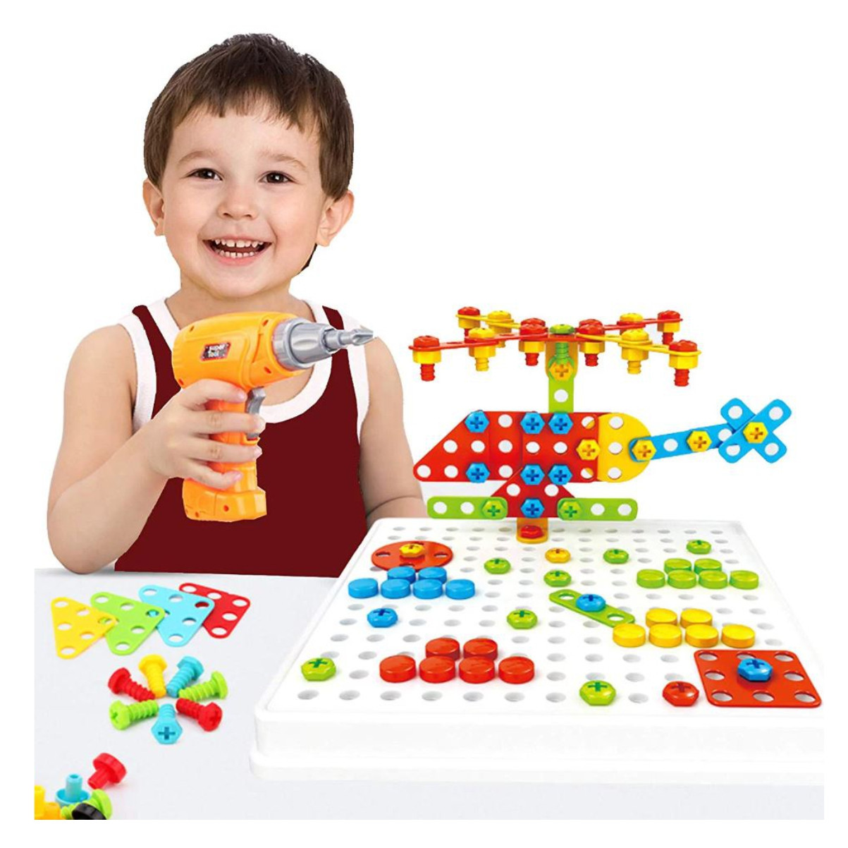 Miniatura 6 de Taladro 3D para niños 4 EN 1 juguete